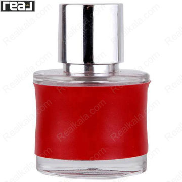 ادکلن برند کالکشن کد 003 کارولینا هررا سی اچ زنانه با شیشه گرد و روکش چرمی قرمز