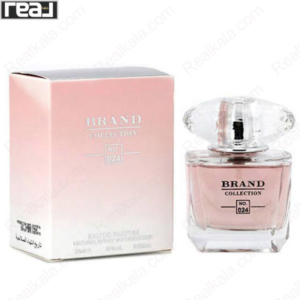 شیشه و جعبه ادکلن برند کالکشن No. 024 ورساچه برایت کریستال زنانه