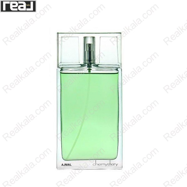 عطر مردانه اجمل مدل Chemystery ادو پرفیوم با طراحی مایع سبز