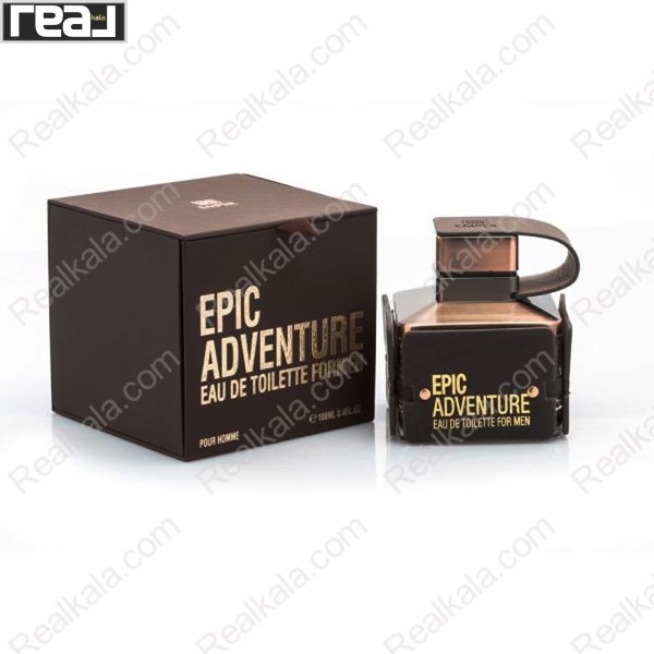 ادکلن مردانه امپر Epic Adventure با جعبه 100 میل