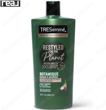 تصویر  شامپو ترزمه شیر نارگیل و آلوئه ورا Tresemme Coconut Milk & Aloe Vera Shampoo 650ml