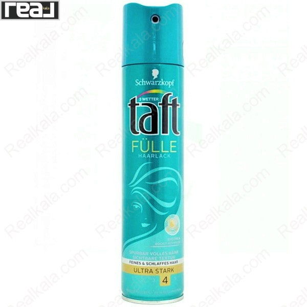 تصویر  اسپری نگهدارنده و حالت دهنده مو تافت مدل فول Taft Fulle Hair Styling Spray 250ml