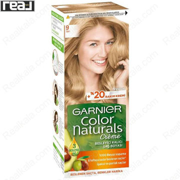 کیت رنگ موی گارنیر Color Naturals شماره 9 بلوند بسیار روشن