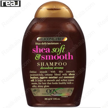 تصویر  شامپو ضد وز شی باتر او جی ایکس Ogx Shea Soft and Smooth Shampoo