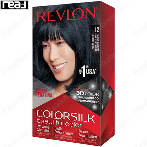 کیت رنگ مو فاقد آمونیاک رولون شماره 12 Revlon Colorsilk Beautiful Hair Color