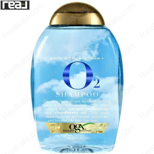 شامپو اکسیژن رسان او جی ایکس Ogx O2 Oxygen Shampoo 385ml