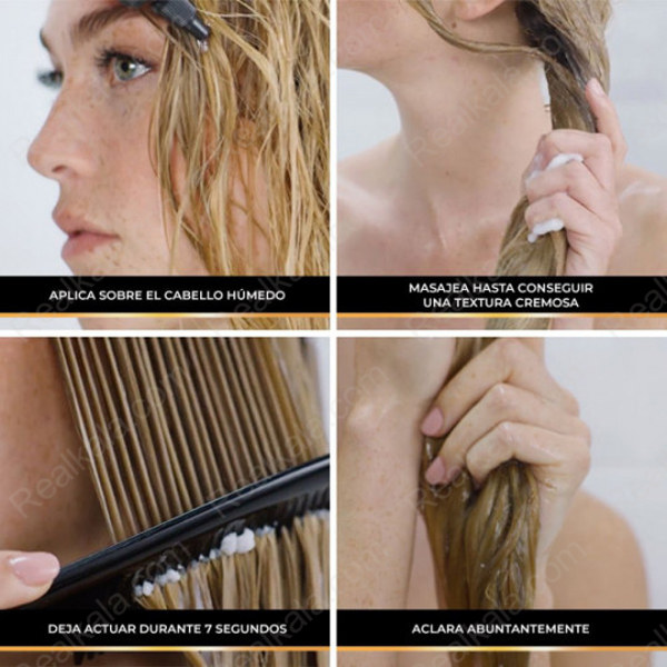 محلول ترمیم مو Schwarzkopf GLISS مدل 7sec Express Repair Treatment مناسب موهای خشک و شکننده