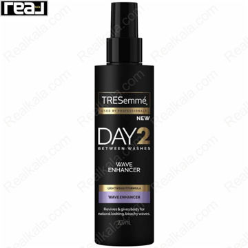 تصویر  اسپری ضد وز ترزمه تقویت کننده موهای ظریف و موج دار TRESemme Day 2 Wave Enhancer For Fine & Wavy Hair 200ml