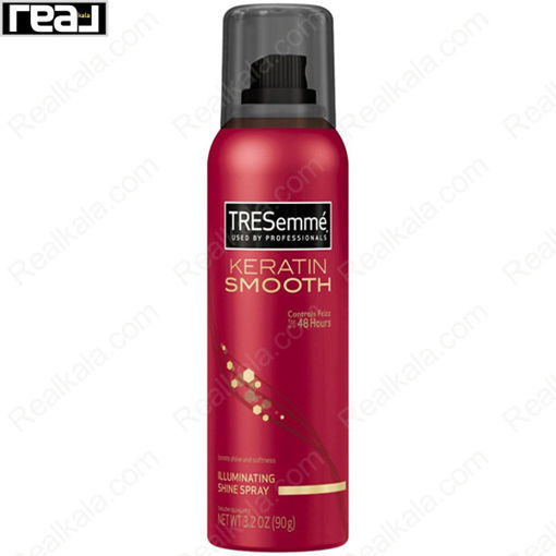 اسپری ضد وز و درخشان کننده مو ترزمه مدل کراتین اسموت TRESemme Keratin Smooth Illuminating Shine Spray