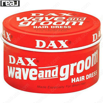 واکس حالت‌ دهنده مو داکس قرمز فرم‌ دهنده قوی Dax Wave & Groom Hair Dress 99g