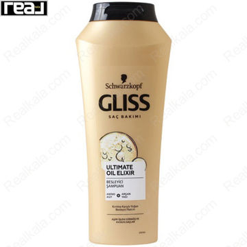 تصویر  شامپو ترمیم کننده التیمیت اویل الکسیر گلیس Gliss Ultimate Oil Elixir Repair Shampoo 500ml