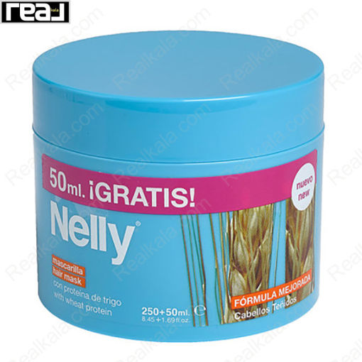 ماسک مو نلی مدل پروتئین گندم Nelly Wheat Protein Hair Mask 300ml