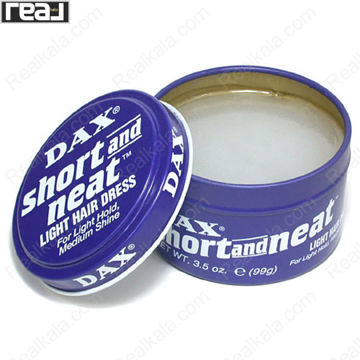 واکس موی داکس مدل Short And Neat Light Hair Dress وزن 99 گرم مناسب مرتب کردن موهای کوتاه