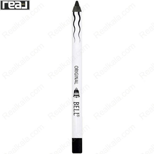 مداد چشم ضد آب فوق العاده مشکی بل Bell Original Waterproof Extra Black Eye Pencil