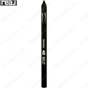 تصویر  مداد چشم ضد آب کربن بلک بل Bell Carbon Black Eyeliner Pencil