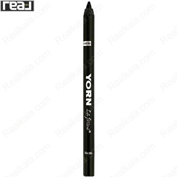 تصویر  مداد چشم یورن کربن بلک Yorn Carbon Black Eyeliner Pencil