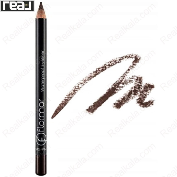 تصویر  مداد چشم ضد آب فلورمار 107 Flormar Waterproof Eye Pencil