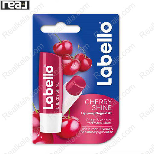 استیک مراقبت لب (بالم لب) لابلو گیلاس Labello Cherry Shine Lip Care