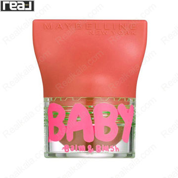 تصویر  بالم لب و رژگونه بی بی لیپس میبلین Maybelline Baby Lips Balm & Blush Shimmering Bronze