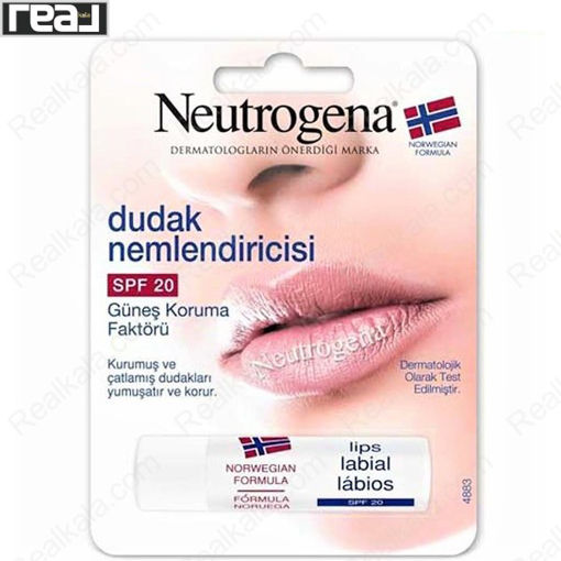 بالم لب نوتروژینا حاوی ضد آفتاب Neutrogena Lip Balm SPF20