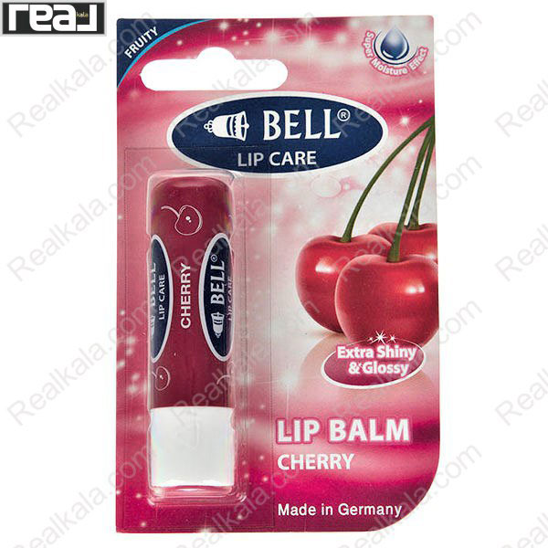 Bell Lip Balm Cherry با رایحه گیلاس و جلوه براق