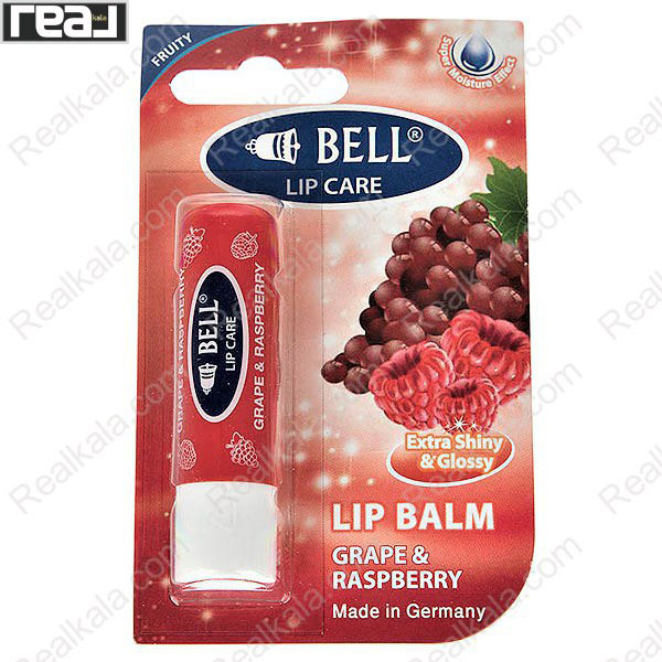 تصویر  بالم لب بل تمشک و انگور Bell Grape And Raspberry Lip Balm