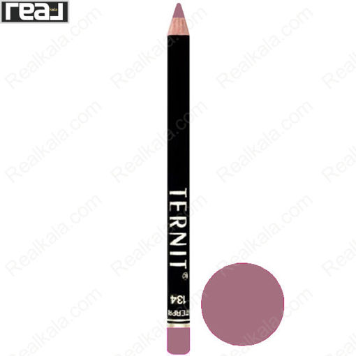 مداد لب ضد آب ترنیت شماره 134 Ternit Waterproof Lip Liner Pencil