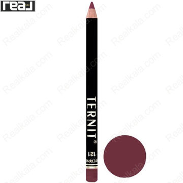 تصویر  مداد لب ضد آب ترنیت شماره 121 Ternit Waterproof Lip Liner Pencil