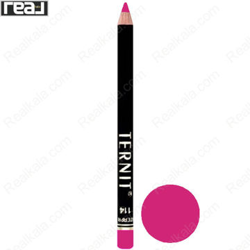تصویر  مداد لب ضد آب ترنیت شماره 114 Ternit Waterproof Lip Liner Pencil