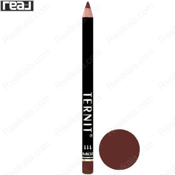 تصویر  مداد لب ضد آب ترنیت شماره 111 Ternit Waterproof Lip Liner Pencil