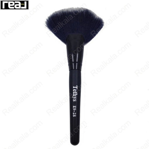 قلمو هایلایتر تتیس مدل بادبزنی کد Tethys Highlighter Brush E9-28