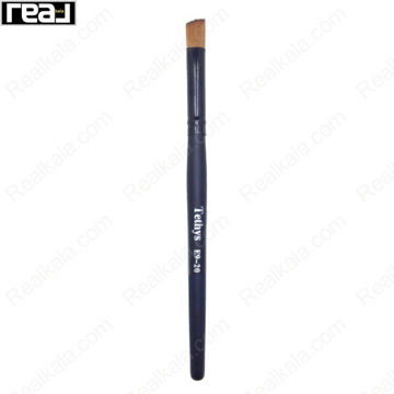 براش آرایشی تتیس مدل B29-20 با طراحی زاویه‌دار مناسب هدایت دقیق سایه در گوشه چشم