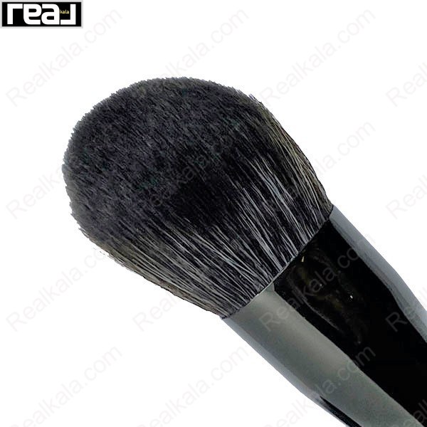 نمای نزدیک از الیاف نرم و گرد براش آرایشی زد وان مدل Z-361
