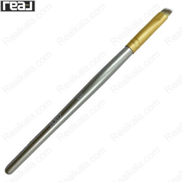 نمای کامل براش سایه چشم زاویه‌دار Zone مدل Z355 با دسته سبک و سر مورب، مناسب طراحی خط سایه و کنترل بهتر در آرایش چشم