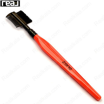 شانه و براش مژه و ابرو Z.ONE مدل Z-332 دسته نارنجی