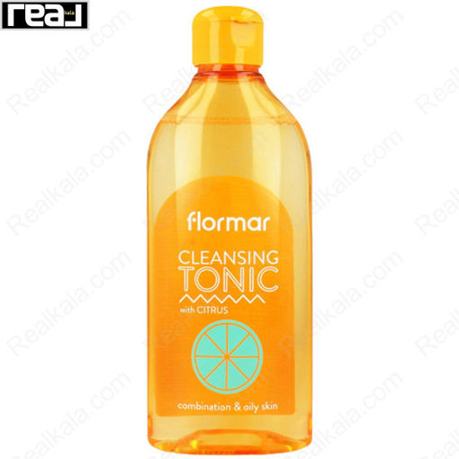 تونر مرکبات فلورمار مناسب پوست چرب و مختلط Flormar Citrus Cleansing Toner 200ml