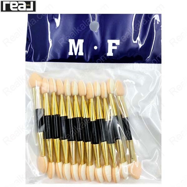 پک چندعددی اپلیکاتور اسفنجی سایه چشم MF مناسب استفاده روزانه و آرایش ساده چشم