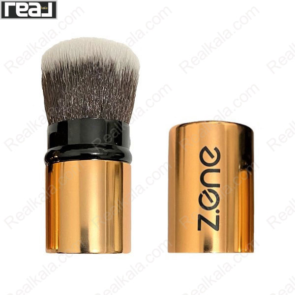 براش کابوکی کوچک زد وان مدل Z-309 با درپوش فلزی طلایی و الیاف نرم