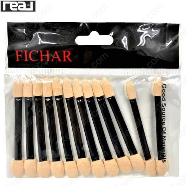 پک چندعددی اپلیکاتور اسفنجی سایه چشم FICHAR مناسب آرایش روزانه