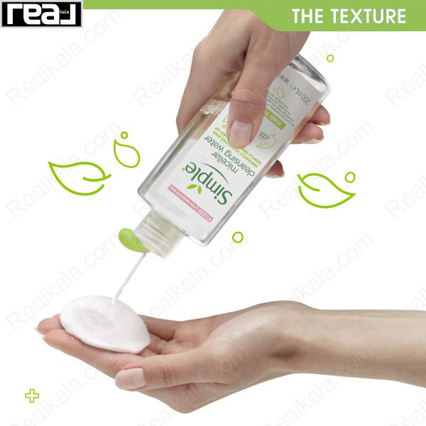 میسلار واتر سیمپل مناسب پوست حساس Simple Micellar Water For Sensitive Skin 200ml