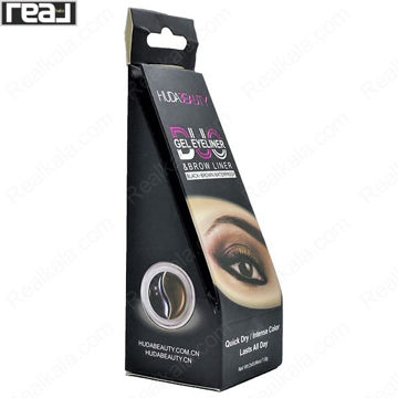 تصویر  خط چشم و ابرو ژلی (ژله ای) هدی بیوتی Huda Beuaty Gel Eye Liner & Brow Liner