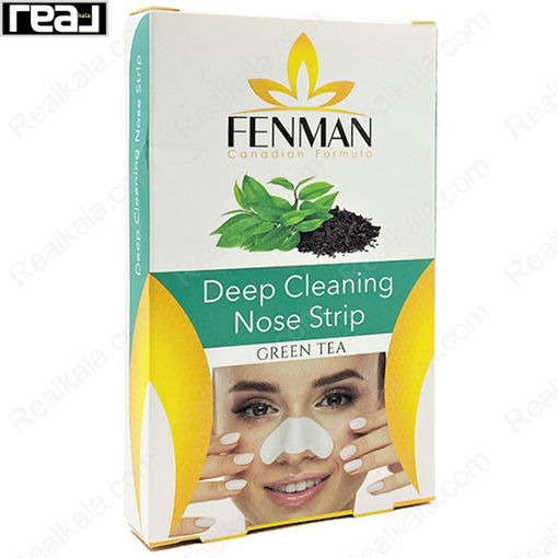 چسب بینی فنمن چای سبز Fenman Deep Cleansing Nose Strips Green Tea