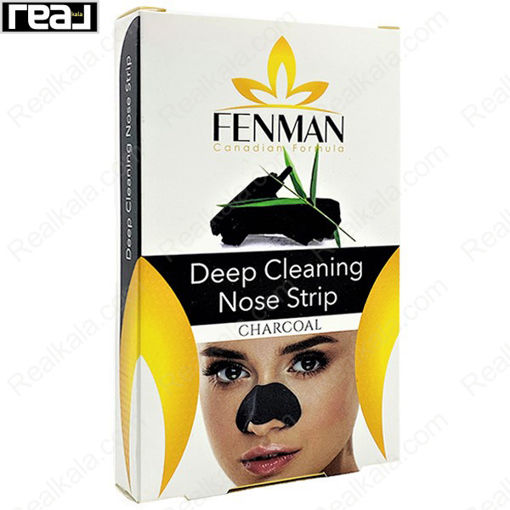 چسب بینی فنمن زغال Fenman Deep Cleansing Nose Strips Charcoal