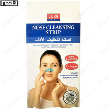 تصویر  چسب پاک کننده بینی 6 عددی لوک Luke Nose Cleansing Strips