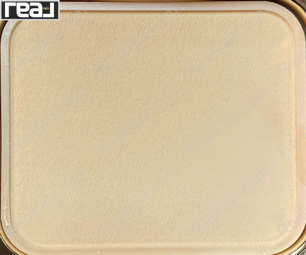 نمای نزدیک پنکک جیو دو کاره شماره 21 رنگ Light Beige بافت واقعی و رنگ محصول روی سطح پنکک