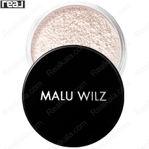 پودر تثبیت‌کننده آرایش صورت مالو ویلز برای ماندگاری و مات‌کنندگی آرایش