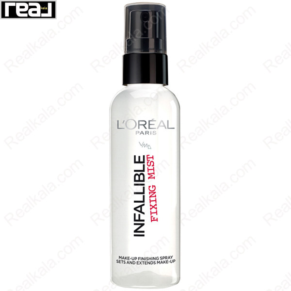 اسپری تثبیت‌کننده آرایش لورال Infallible Fixing Mist 100ml