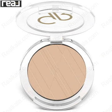 پنکک فشرده گلدن رز شماره 110 رنگ Soft Caramel با بسته‌بندی شفاف مناسب پوست‌های خیلی تیره با ته‌مایه گرم