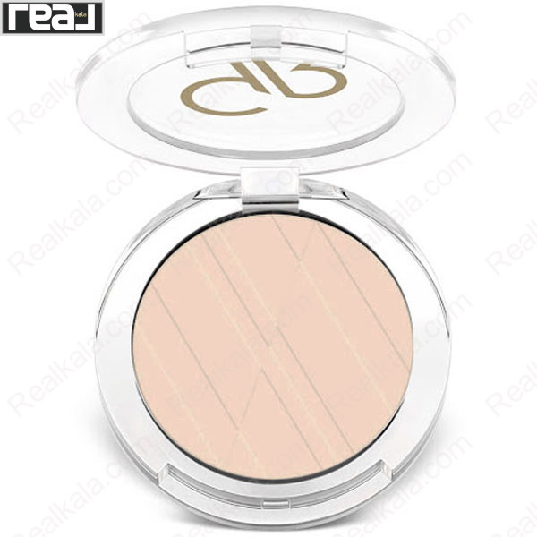 پنکک فشرده گلدن رز شماره 106 رنگ Beige با بسته‌بندی شفاف مناسب پوست‌های سبزه با ته‌مایه زرد