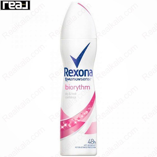اسپری ضد تعریق رکسونا زنانه Biorythm با رایحه انرژی‌بخش